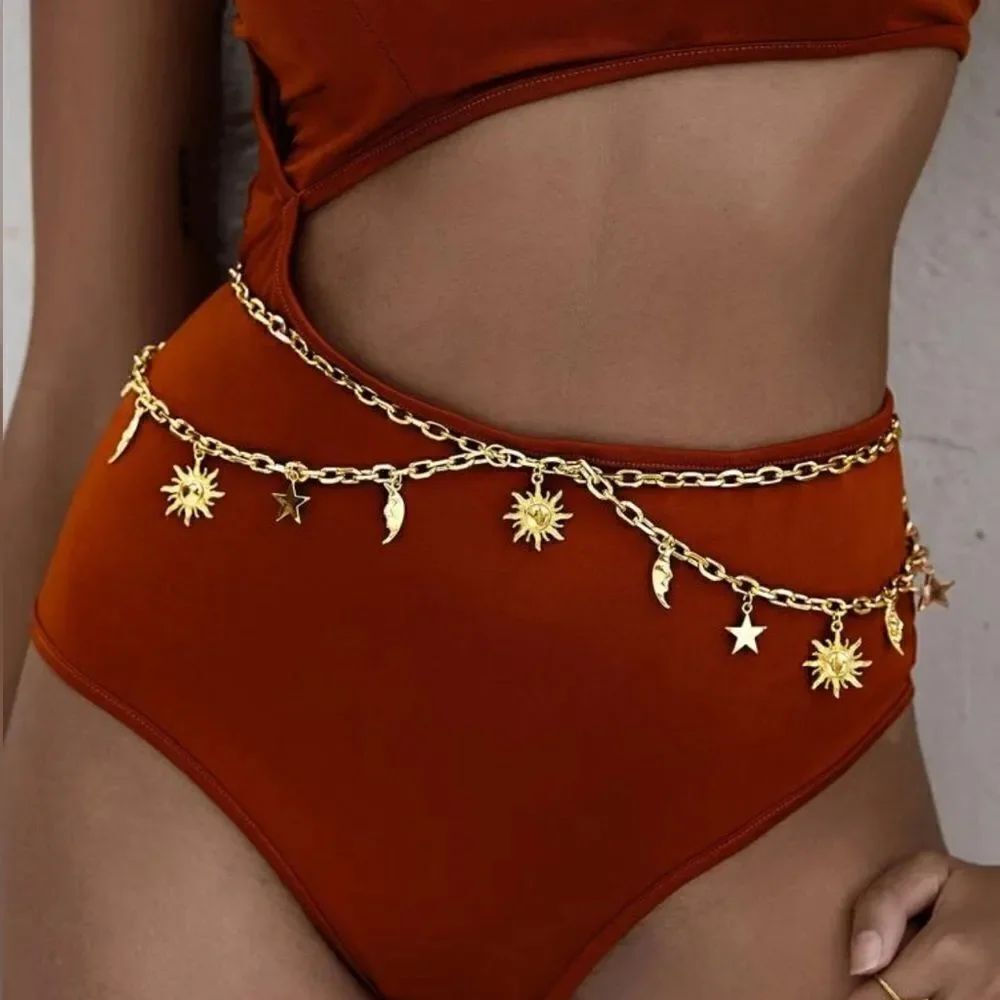 boho belly chain A764